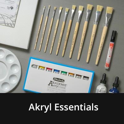 Akryl Essentials - komplet sæt til akrylmaling